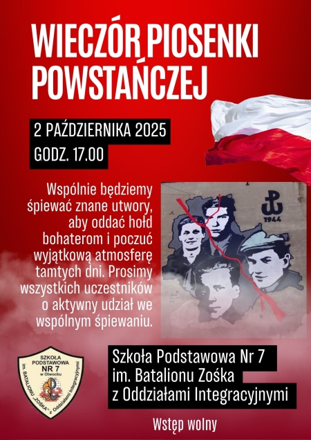 Wieczór Piosenki Powstańczej w ''Siódemce''