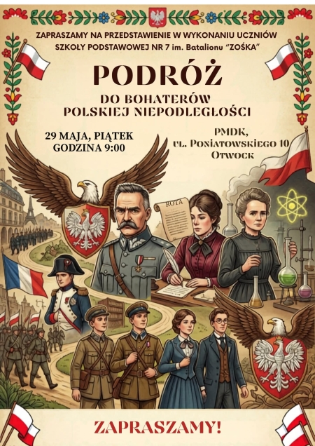 ''Podróż do bohaterów Niepodległej Polski''
