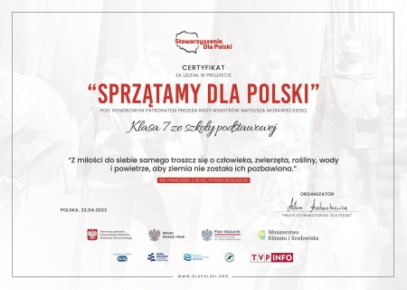 #SprzatamyDlaPolski